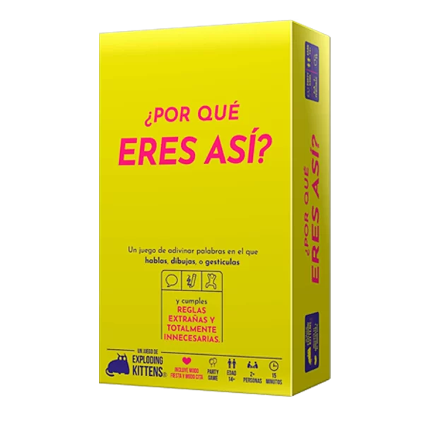 ¿POR QUÉ ERES ASÍ?
